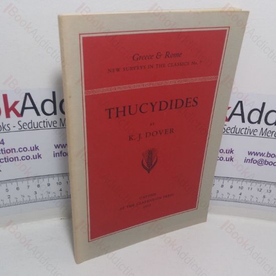 Picture of Thucydides (Greece and Rome: New Surveys in the Classics, No. 7)