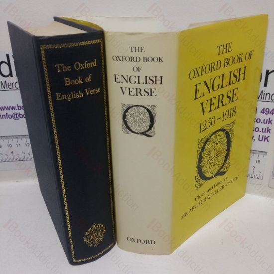 Picture of The Oxford Book of English Verse, 1250-1918