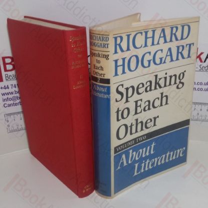 Picture of Speaking to Each Other Volume 2 : About Literature