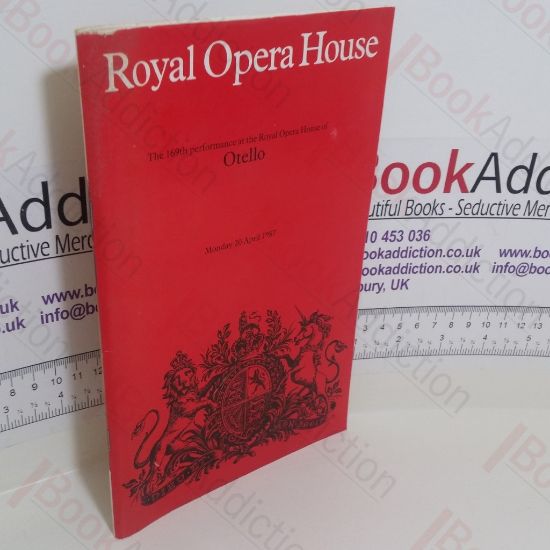 Picture of Otello (Programme, Royal Opera House Covent Garden, London, UK. 20 April 1987)