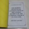 Picture of The Bishops' Register of Confirmations in the London District of the Catholic Church in England, 1826-1837 and 1843 (Catholic Family History Society Occasional Publication Series, No. 4)