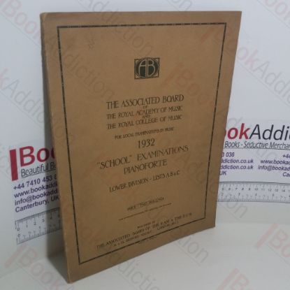 Picture of School Examinations Pianoforte Lower Division Lists A B and C, 1932