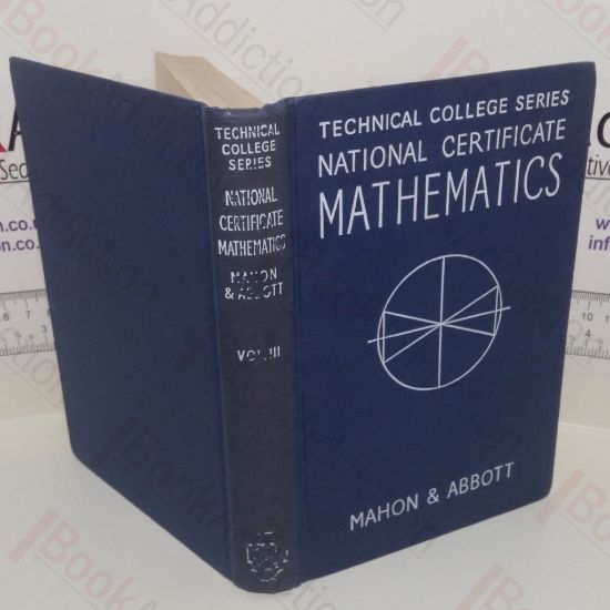 Picture of National Certificate Mathematics : Volume III (Technical College Series)