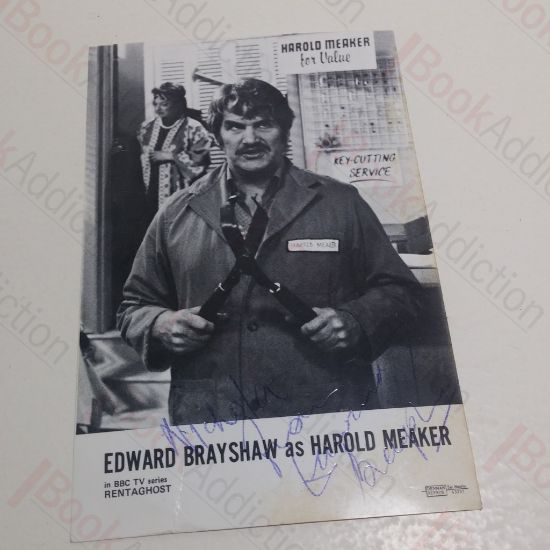 Picture of Edward Brayshaw as Harold Meaker (Rentaghost) Signed Photograph