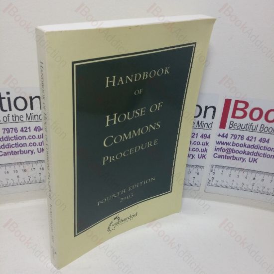 Picture of Handbook of House of Commons Procedure