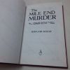 Picture of The Mile End Murder: The Case Conan Doyle Couldn't Solve