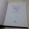 Picture of How to Build a Car