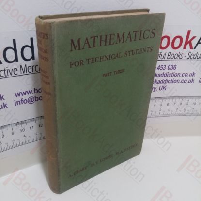 Picture of Mathematics for Technical Students, Part Three