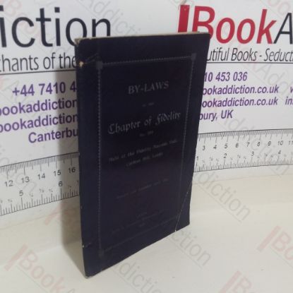 Picture of By-laws of the Chapter of Fidelity, No. 289