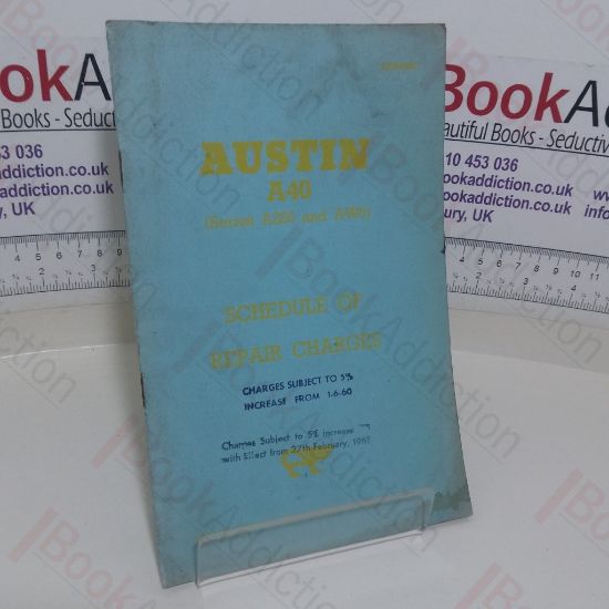 Picture of The Austin A40 Schedule of Repair Charges (Series A2S6 and AW6)