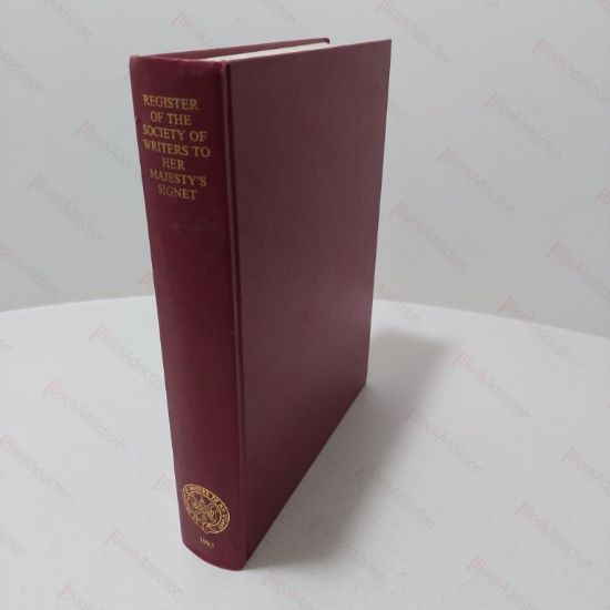 Picture of Register of The Society of Writers to Her Majesty's Signet