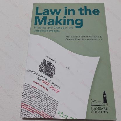 Picture of Law in the Making : Influence and Change in the Legislative Process