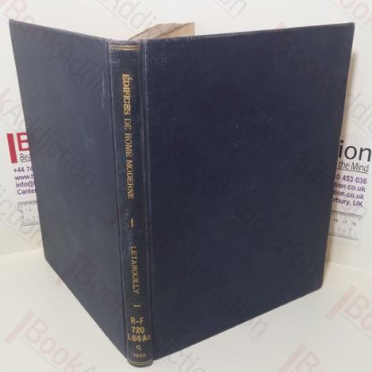 Picture of Edifices De Rome Moderne ou Recueil des Palais, Maisons, Eglises Couvents, et Autres Mouments Publics et Particuliers les Plus Remarquables de la Ville de Rome