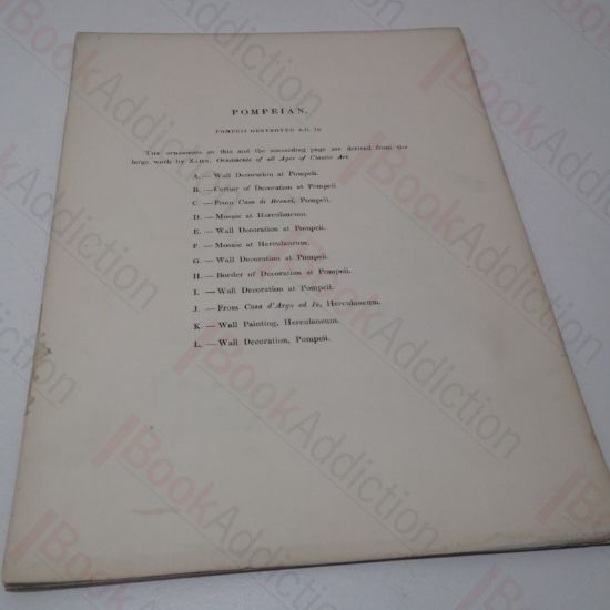 Picture of Colour Plates from Examples of Ornament, Selected Chiefly from Works of Art in the British Museum, The Museum of Economic Geology, The Museum of Ornamental Art in Marlborough House and the New Crystal Palace