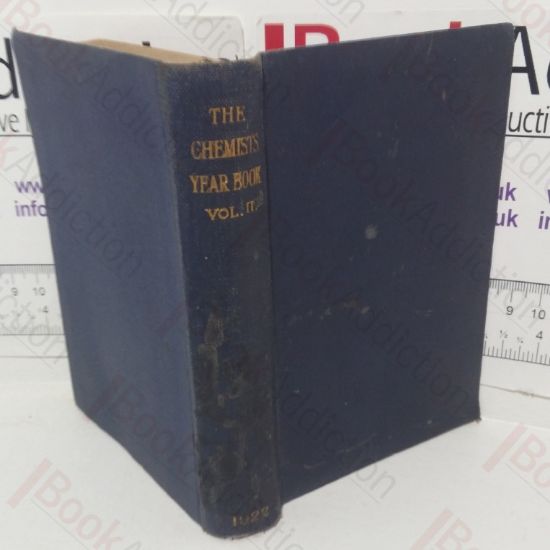 Picture of Chemists' Year Book, 1922 - Volume 2