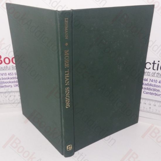 Picture of More Than Singing: The Interpretation of Songs