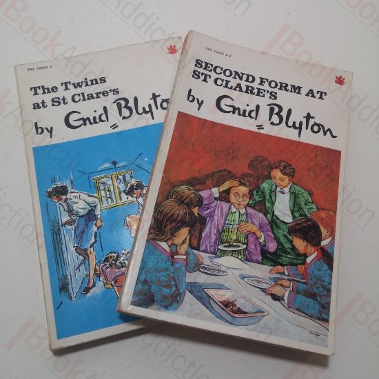 Picture of The Twins at St Clare's and Second Form at St Clare's (Red Dragon series)