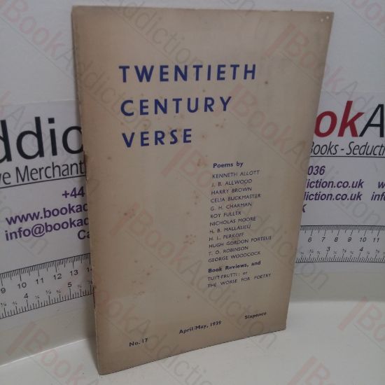 Picture of Twenieth Century Verse (April/May 1939, No. 17)
