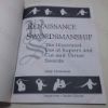 Picture of Renaissance Swordsmanship : The Illustrated Book Of Rapiers And Cut And Thrust Swords And Their Use
