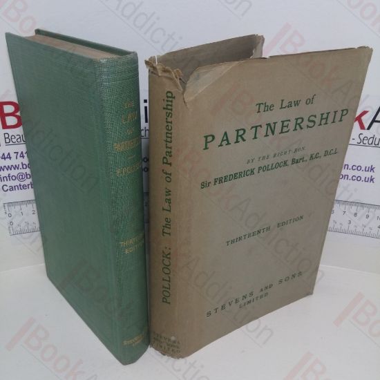 Picture of A Digest of the Law of Partnership, with Forms, and an Appendix on the Limited Partnership Act 1907, together with the Rules and Forms, 1907, 1909