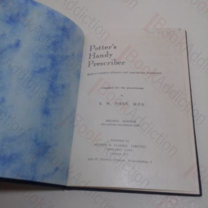 Picture of Potter's Handy Prescriber: Book of Common Ailments and Appropriate Treatments