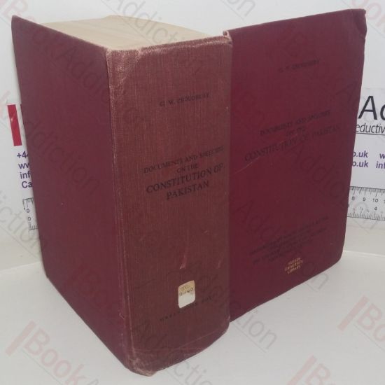 Picture of Documents and Speeches on the Constitution of Pakistan