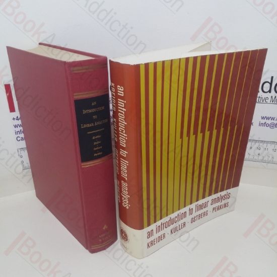 Picture of Introduction to Linear Analysis (World Student series)