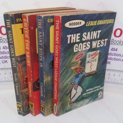 Picture of The Saint Goes West; The Saint Steps In; Enter the Saint; The Saint Goes West (Leslie Charteris/The Saint Collection of Vintage Paperbacks) (Four Volumes)