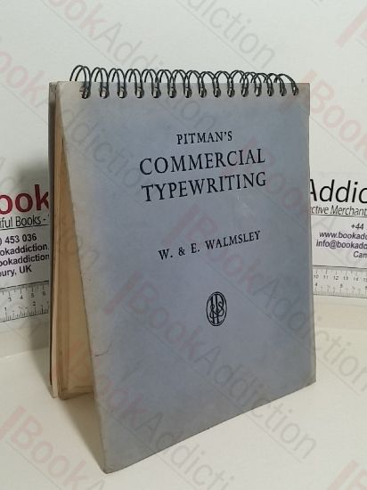 Picture of Pitman's Commercial Typewriting: A Progressive Course in Touch Typewriting