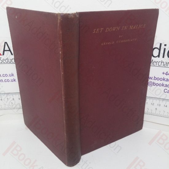 Picture of Set Down in Malice: A Book of Reminiscences