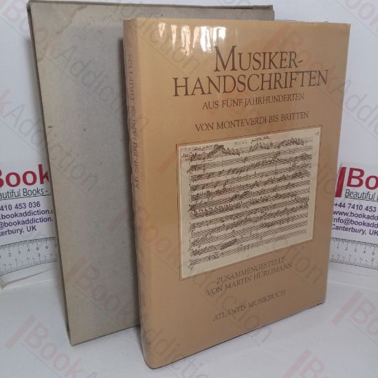 Picture of Musikerhandschriften; aus fÃ¼nf Jahrhunderten: Von Monteverdi bis Britten