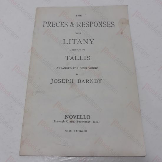 Picture of Preces and Responses with Litany according to Tallis, arranged by Joseph Barnby (Tallis's Responses)