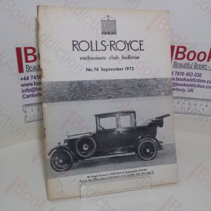 Picture of Rolls-Royce Enthusiasts Club Bulletin (No. 74, September 1972)