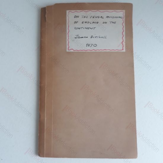 Picture of On the Feudal Possessions of England on the Contintent