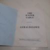 Picture of The Water Table: Poems by Gerald Dawe