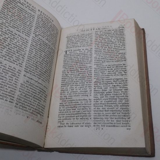 Picture of The Annual Register, or a View of the History, Politics and Literature, for the Year 1765 (Volume VII)