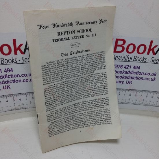 Picture of Repton School Terminal Letter, No. 211 (Four Hundreth Anniversary Year)