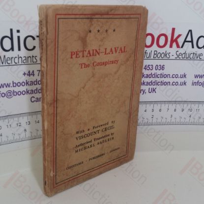 Picture of Petain-Laval: The Conspiracy