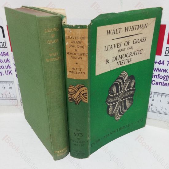 Picture of Leaves of Grass (1855-71) & Democratic Vistas (Everyman's Library, No. 573)