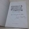 Picture of Ancient and Medieval Wargaming (Signed)