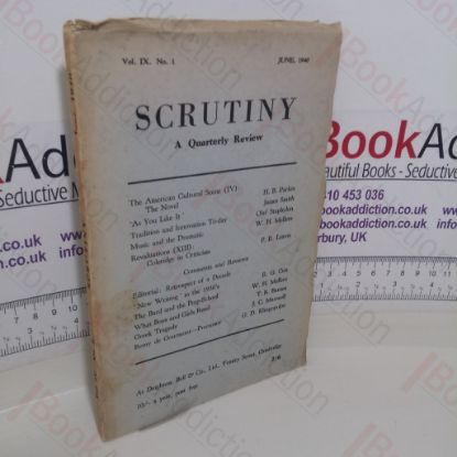 Picture of Scrutiny: A Quarterly Review (Volume IX, No. 1, June 1940)