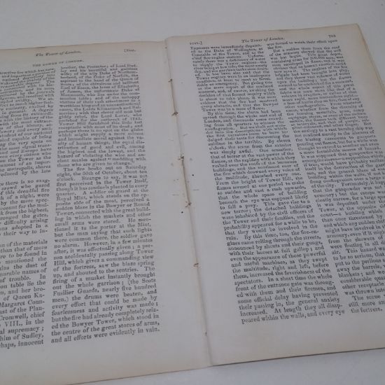 Picture of The Tower of London (From Blackwood's Magazine, Volume 50, Issue 34, December 1841)