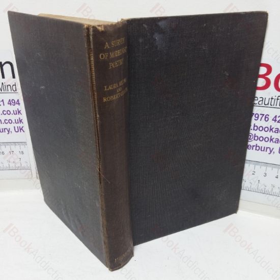 Picture of A Survey of Modernist Poetry