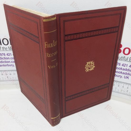 Picture of Relics of Popular Antiquities, & for the year MDCCCLXXVIII (The Folk-Lore Society Publication No. VIII)