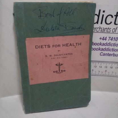 Picture of Diets for Health : A Series of Lectures on Diet, Fasting, Remedial Diets and the Biochemistry of the Body