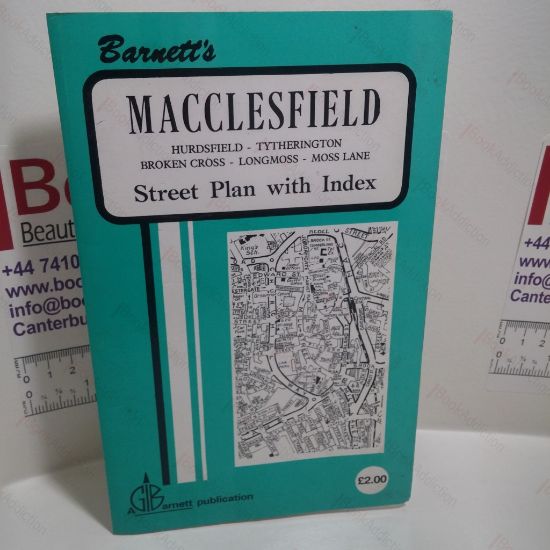 Picture of Macclesfield Street Plan with Index, including Hurdsfield, Tytherington, Broken Cross, Longmoss and Moss Lane