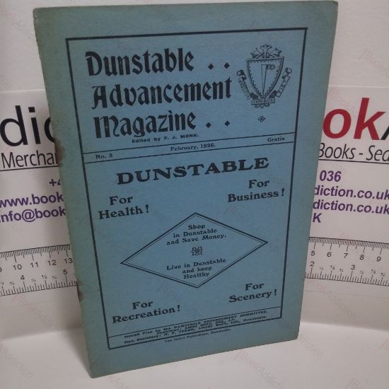 Picture of Dunstable Advancement Magazine: February 1926, No. 3