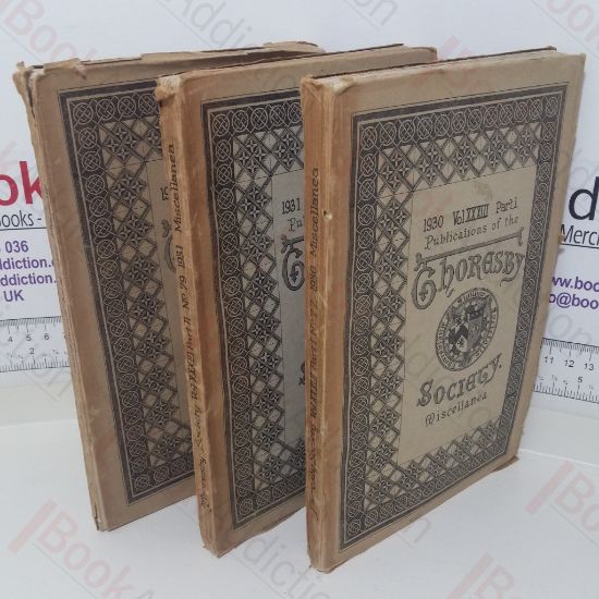 Picture of Thoresby Society Miscellanea (Volume XXXIII Parts I (1930), II (1931) and III (1932))