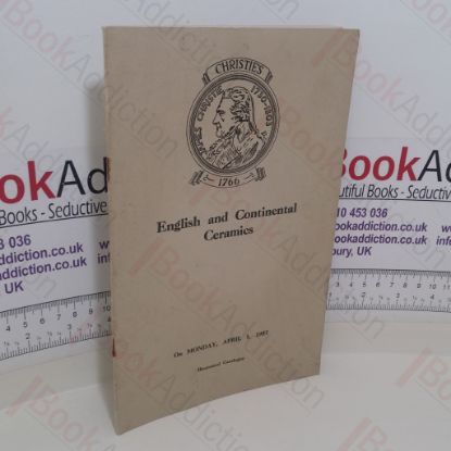 Picture of English and Continental Porcelain (Auction Catalogue, Christie's, London, 1 April 1957)