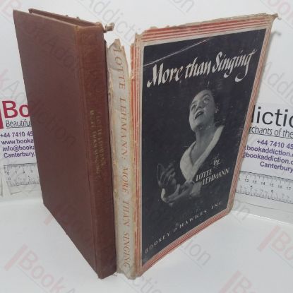 Picture of More Than Singing: The Interpretation of Songs